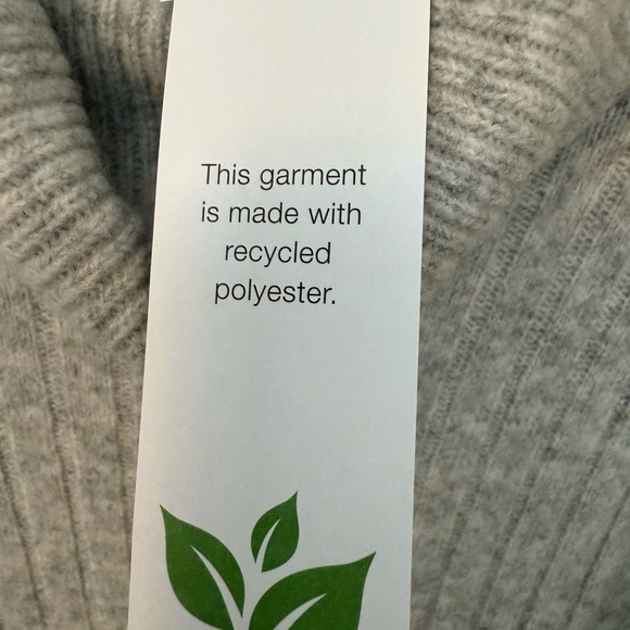 Ricki's Tri-Tone Turtleneck Sweater Dress- Gray, Black, and Brown - Picture 4 of 5